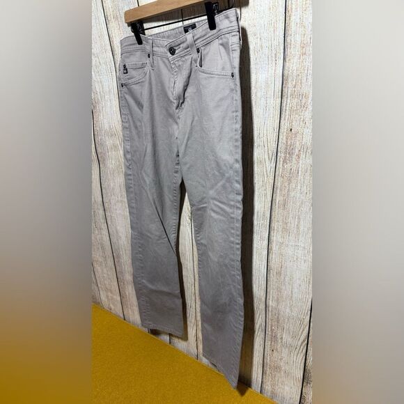 AG Adriano Goldschmied The Everett Gray & White Pants, Men’s Size 30x27 - Picture 2 of 5